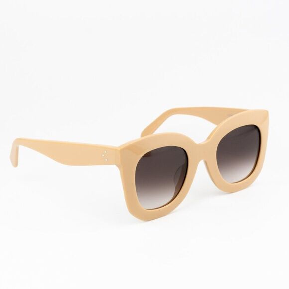 NEW Celine CL4005FN 57Z Beige Gradient Violet Geometric Women Sunglasses main image 9